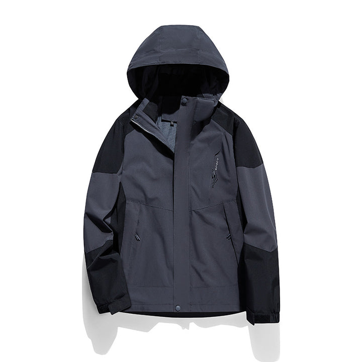 Women's two-layer softshell outdoor jacket with removable fleece inner layer and hood Mune Fashion