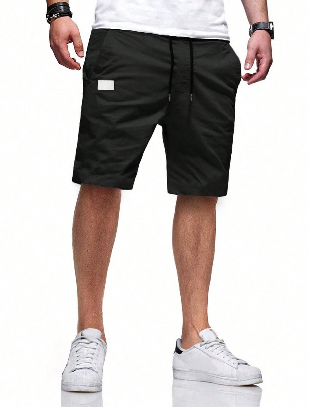 Men's comfortable sports shorts with practical pockets and elastic waistband Mune Fashion