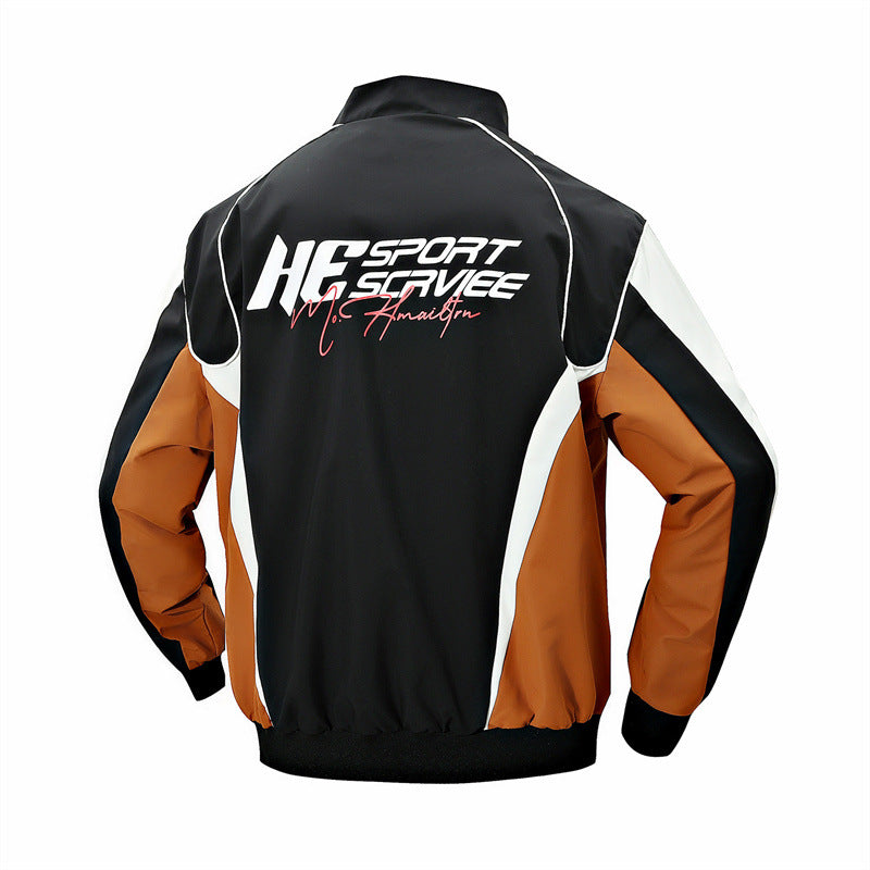 Men's sporty racing jacket with high breathability Mune Fashion