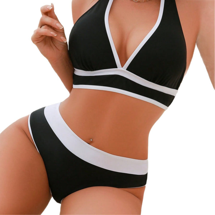 Women's High-Waisted Bikini Set with Sophisticated Cut Mune Fashion