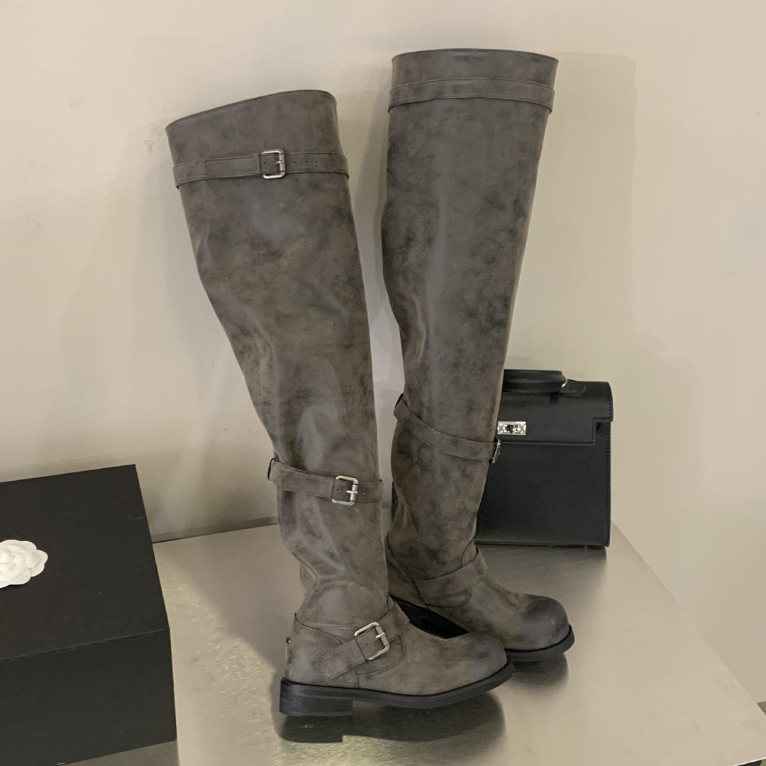 Women Over Knee Boots Mune Fashion