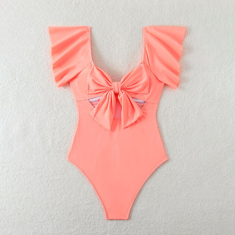 Women's one-piece swimsuit with playful ruffle details Mune Fashion