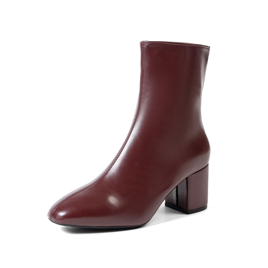 Women Elegant High Gloss Over Knee Boots Mune Fashion