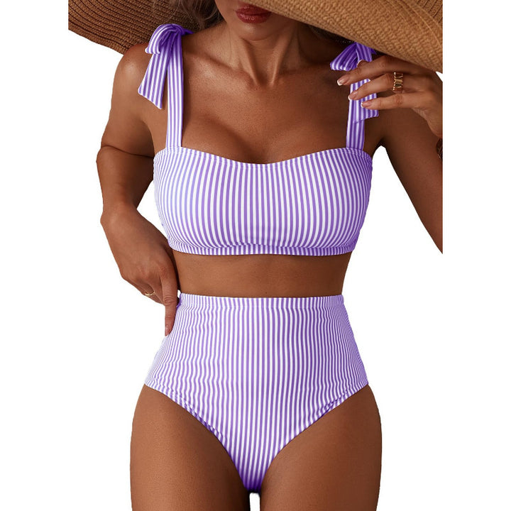 Women High Waist Swimsuit Mune Fashion