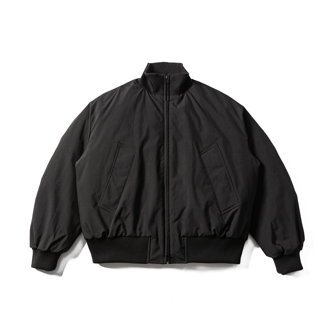 Men's boxy padded short jacket with ribbed collar and ergonomic side pockets Mune Fashion