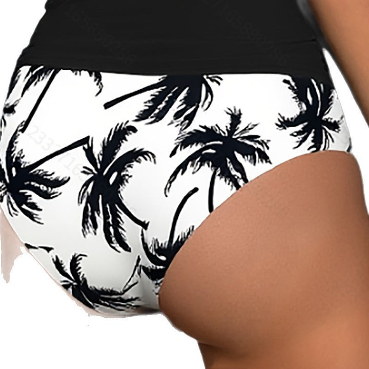 Ladies Bandeau Tankini with fashionable ruffle design Mune Fashion