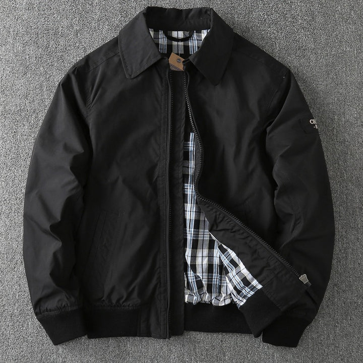 Men's Fashionable Transitional Jacket with Modern Accents Mune Fashion