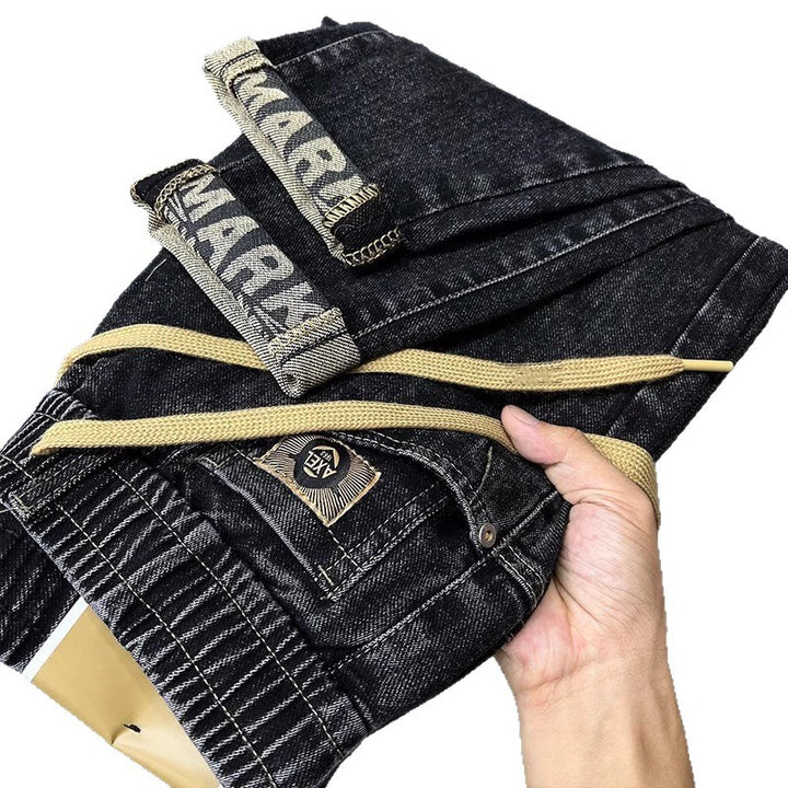 Men's Comfortable Denim Jogging Pants Mune Fashion