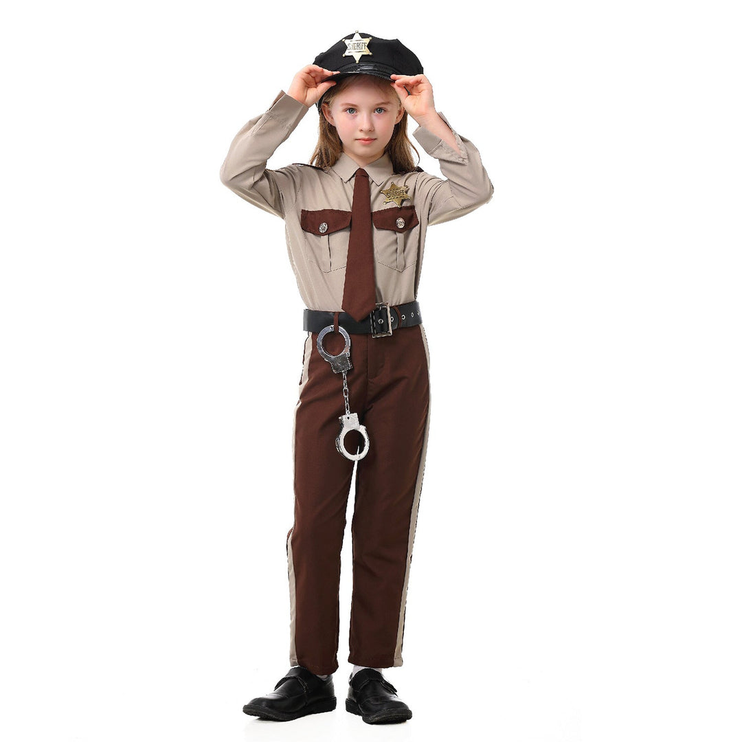 Boys Police Costume with Accessories Mune Fashion