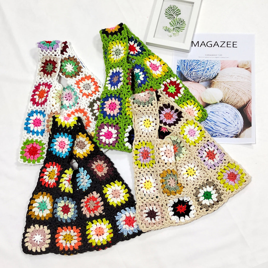 Women's handmade crochet bag Mune Fashion