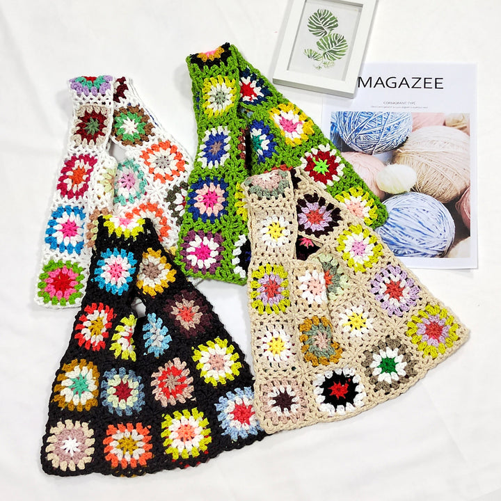 Women's handmade crochet bag Mune Fashion