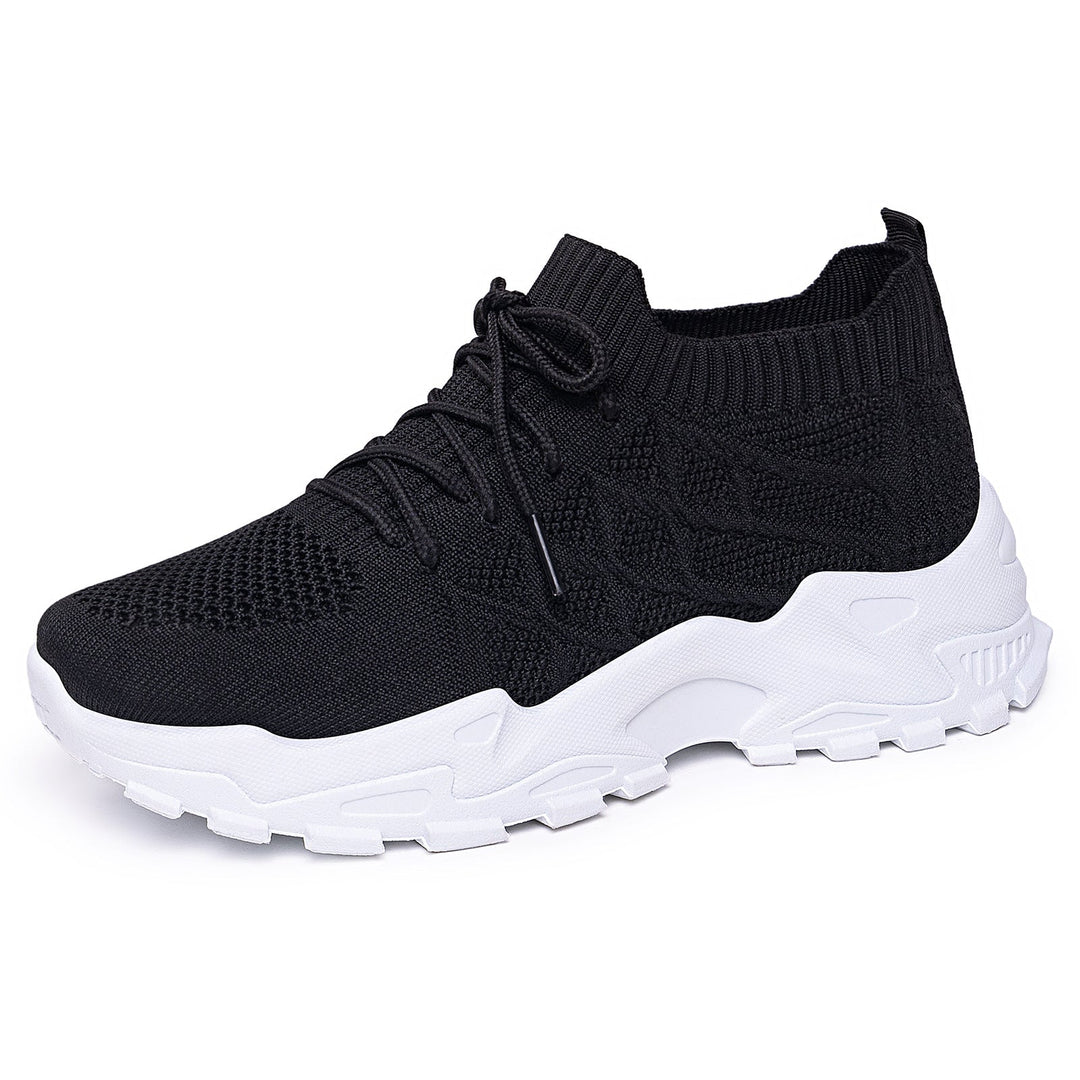 Women High-Performance Running Shoes with Flexible Knitted Upper Mune Fashion