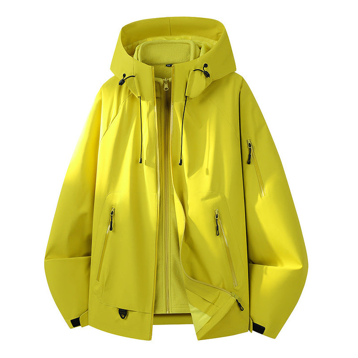 Men's functional jacket with adjustable hood closure Mune Fashion