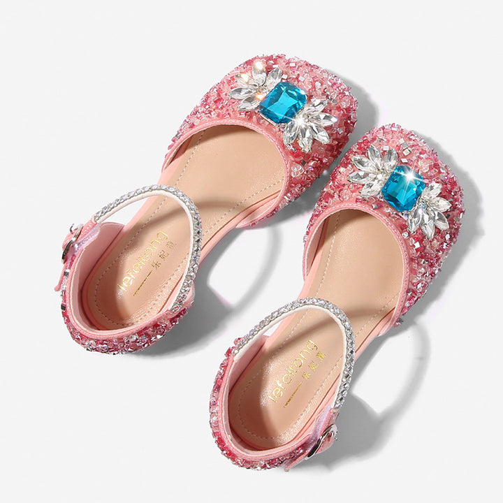Girl Sparkling Ballerina with decorative rhinestones Mune Fashion