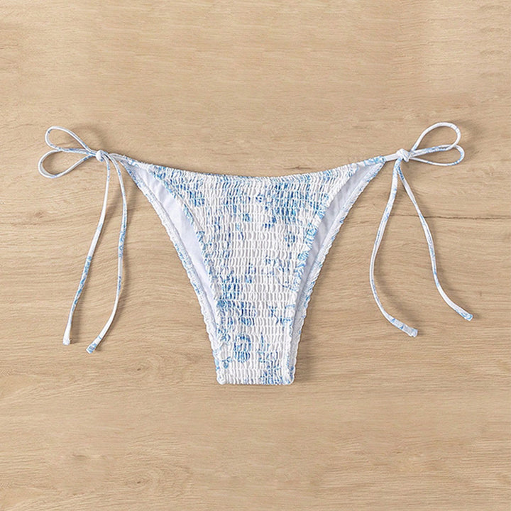 Women's bikini briefs with ruffles and adjustable ties Mune Fashion