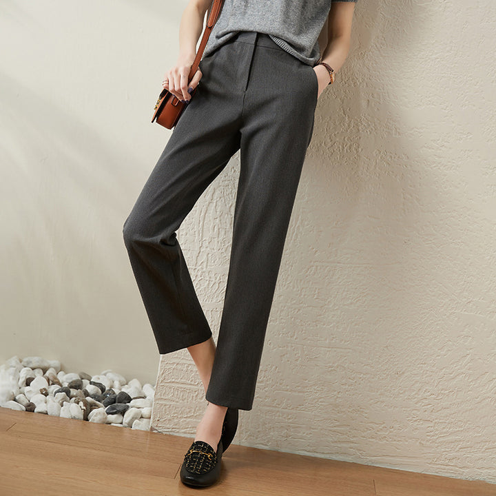 Women's Elegant and Comfortable Trousers with Slim Fit Drune