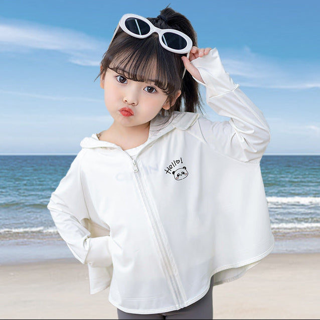 Women lightweight UV protection jacket with hood and zipper Mune Fashion
