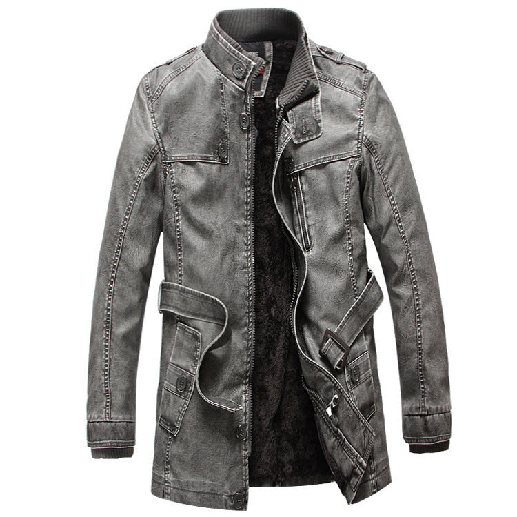 Men's Stylish Denim Jacket with Fleece Lining Mune Fashion