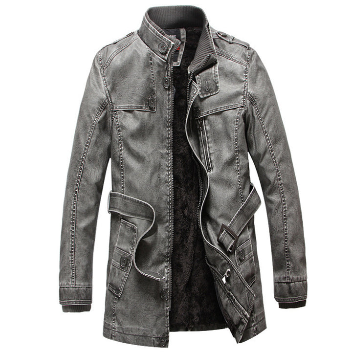 Men's Stylish Denim Jacket with Fleece Lining Mune Fashion