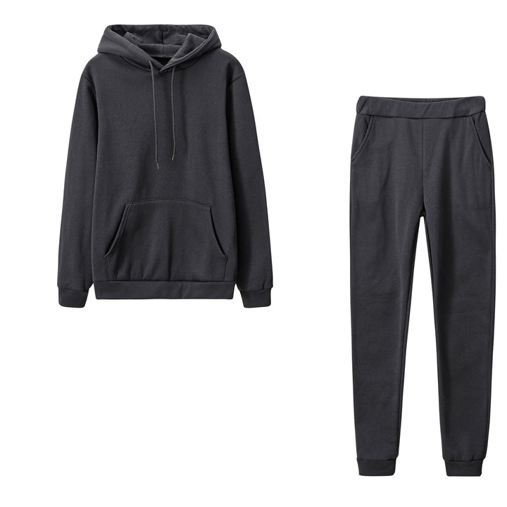 Women's nan Cozy loungewear set with oversized hoodie, kangaroo pocket and slim high waist jogging pants Mune Fashion