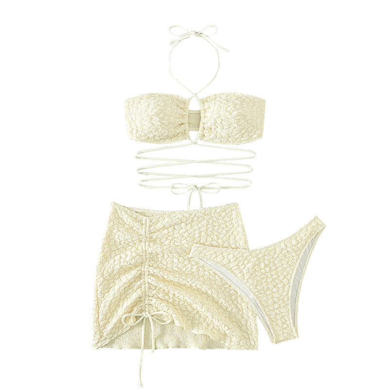Women's Bikini Set with Sophisticated Wrap Design Mune Fashion