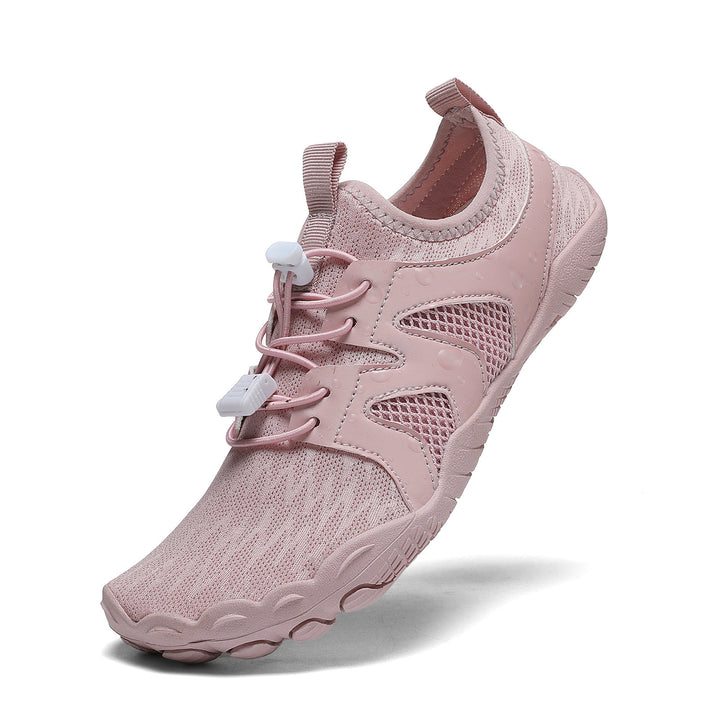 Women's Nano High-Speed Aqua Sneakers with Elastic Mesh Upper and Non-Slip Tread Sole Mune Fashion