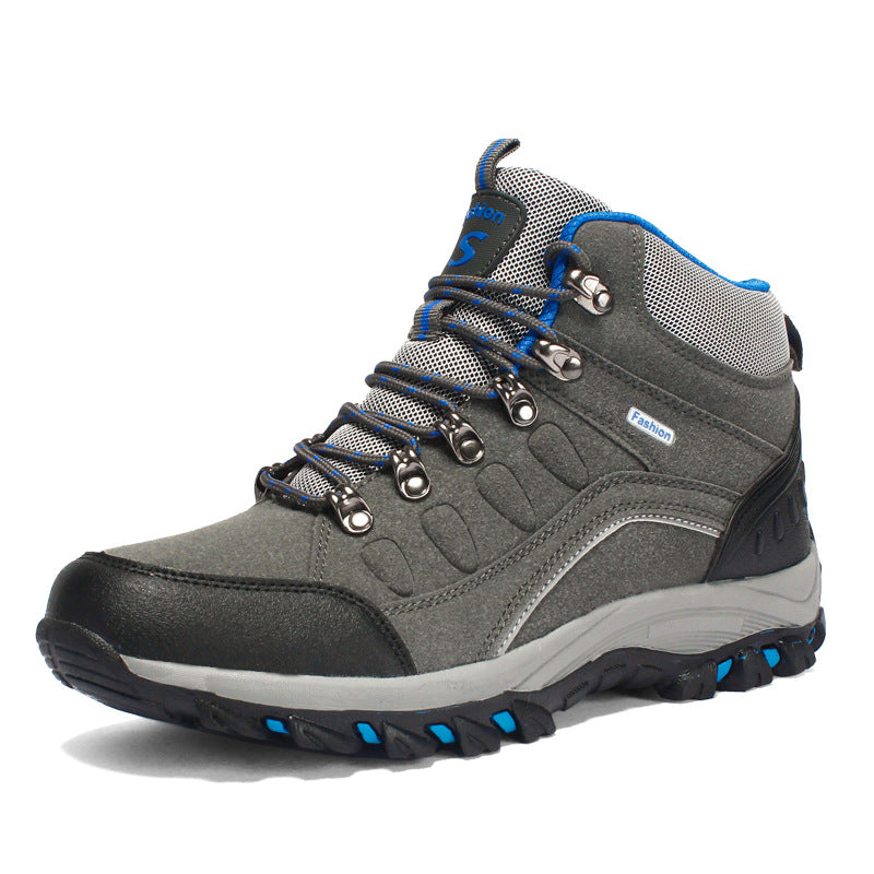 Women's Ankle-High Lightweight Trail Trekking Boots with Reinforced Toe Cap, Padded Ankle Collar, and Slip-Resistant Multi-Grip Outsole Mune Fashion
