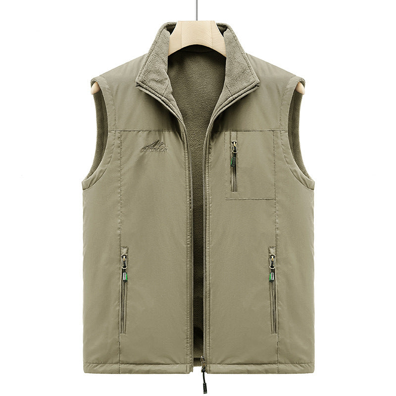 Men's Multifunctional Fleece Vest Mune Fashion