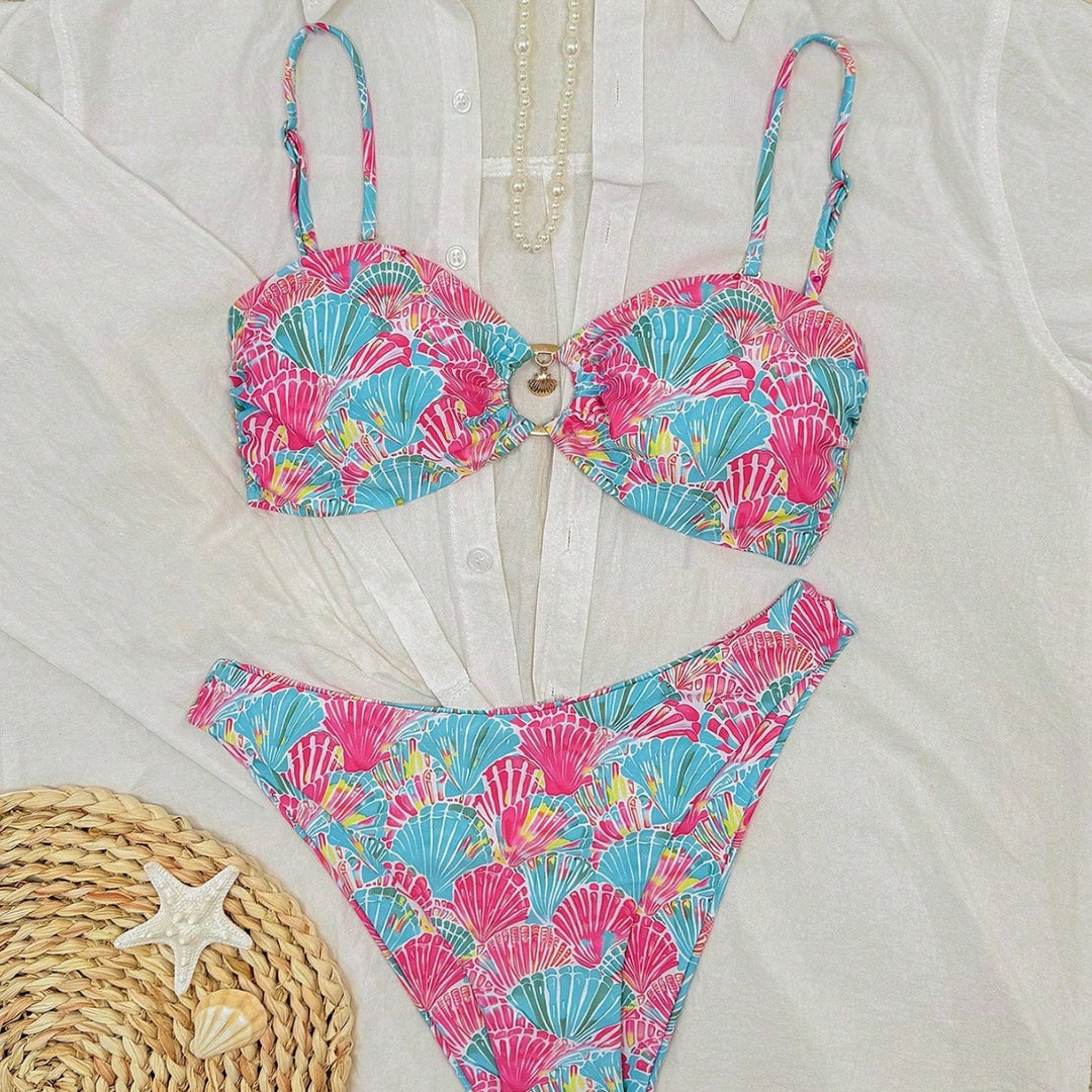 Women's bikini set with playful shell design Mune Fashion