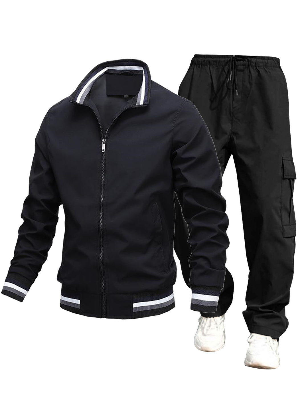 Men's Sports Jacket and Cargo Pants Mune Fashion