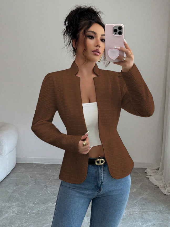 Women's elegant and timeless blazer jacket
