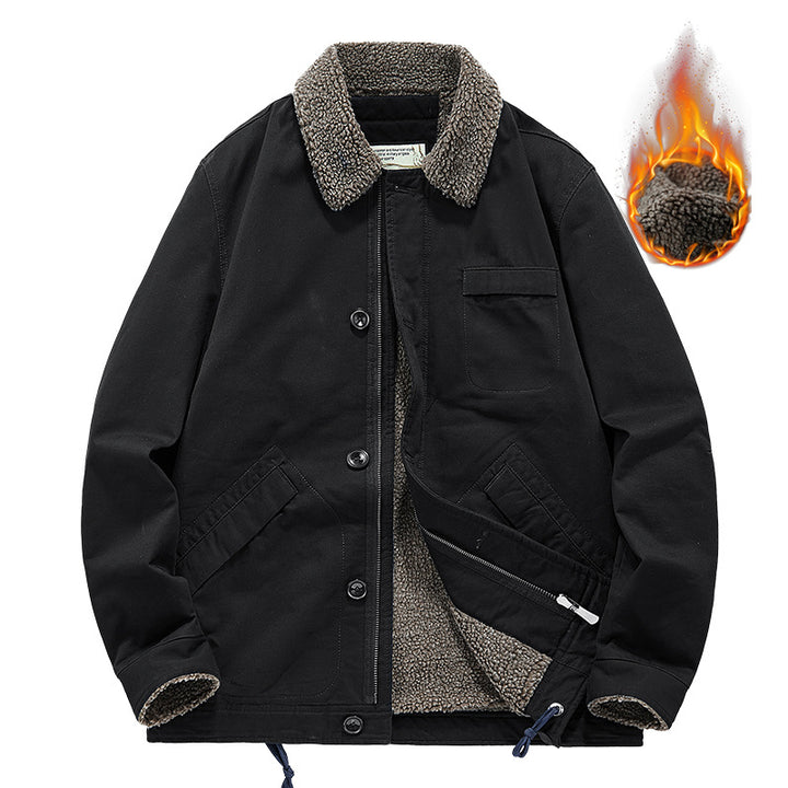 Men's Casual Transitional Jacket with Teddy Lining Mune Fashion