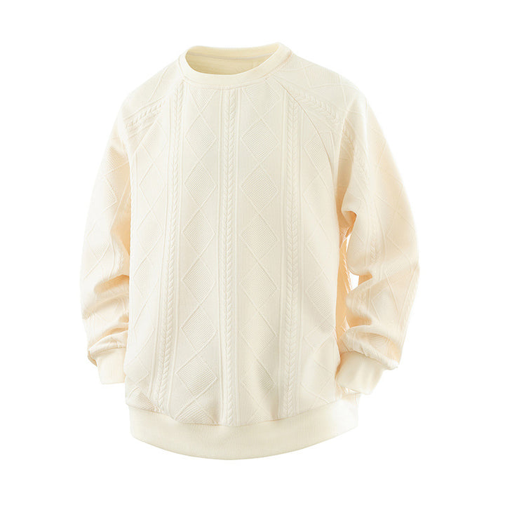 Women Elegant Textured Sweatshirt