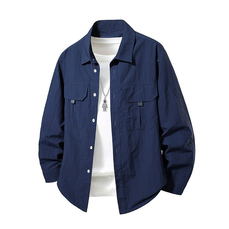 Men's Casual Shirt Jacket Mune Fashion