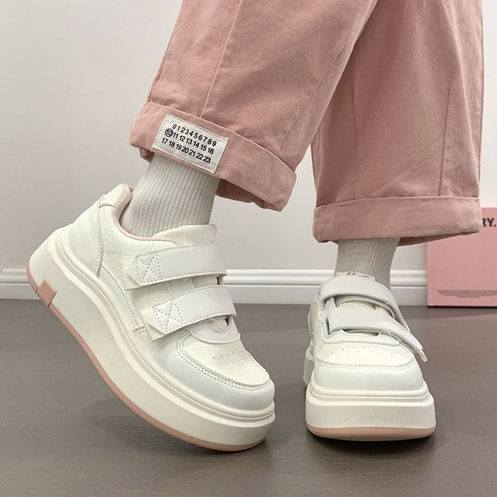 Women High-Quality Platform Sneakers with Practical Velcro Closure and Luxurious Comfort Mune Fashion