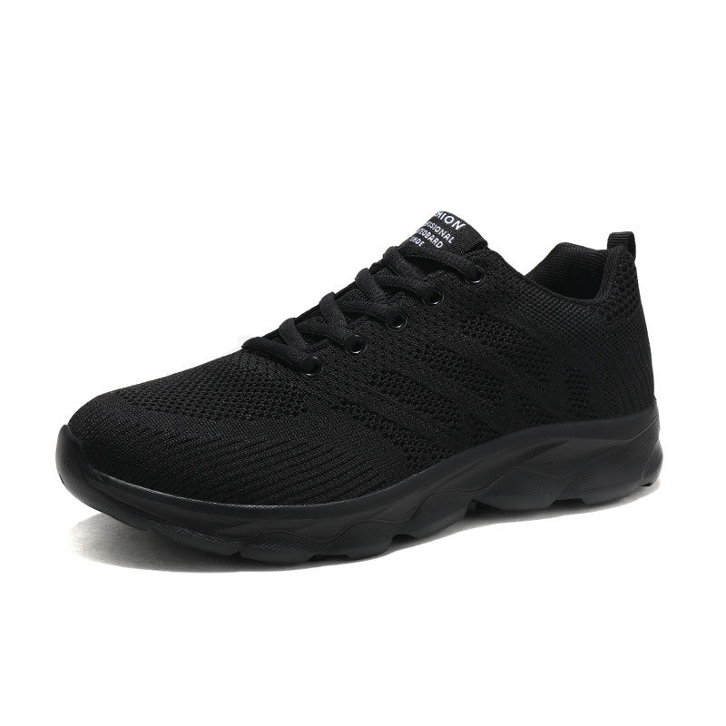 Unisex nan light breathable knitted sneakers with cushioning midsole Mune Fashion