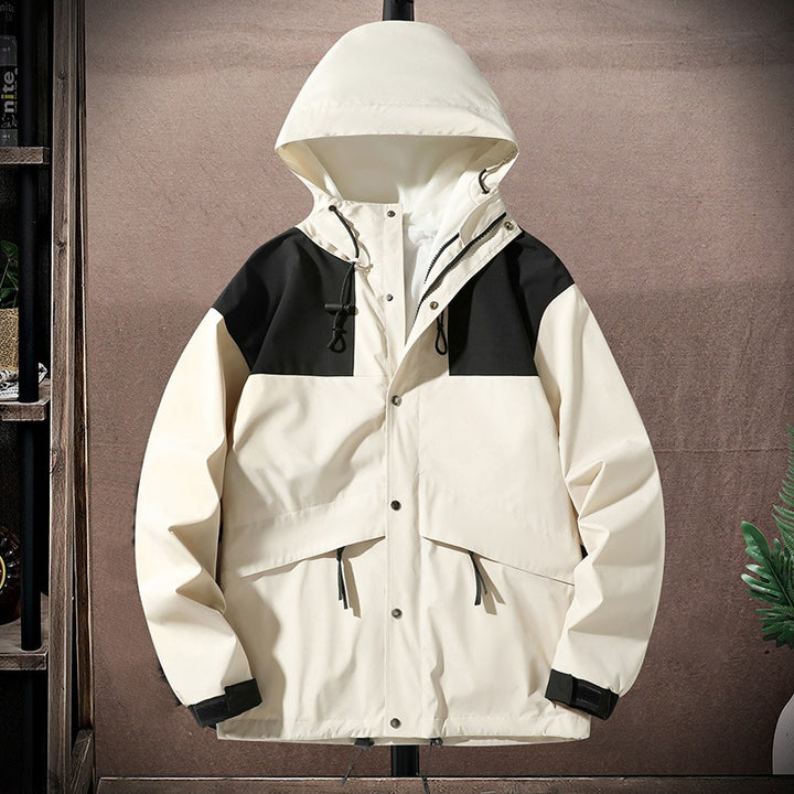 Men's functional jacket with adjustable hood system Mune Fashion