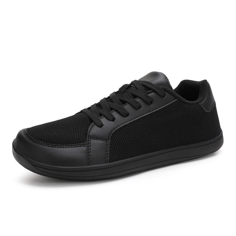 Men's urban city sneaker with seamless mesh and synthetic leather mix, cushioned EVA sole and padded heel support Mune Fashion