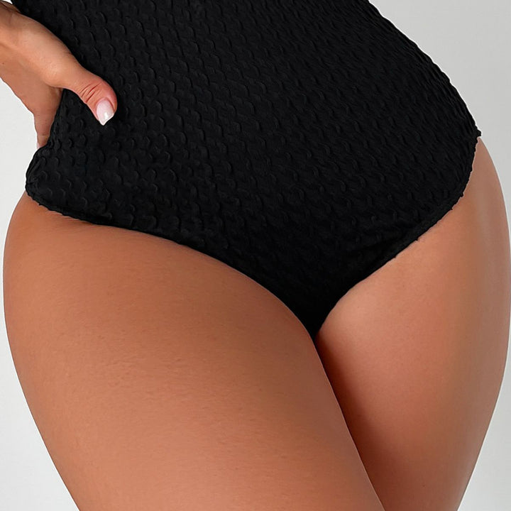 Ladies airy swimsuit with elaborately ruffled details Mune Fashion