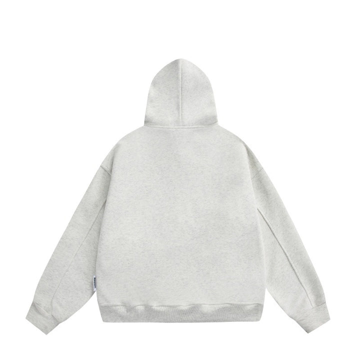 Unisex Oversize Hoodie with large slogan print and kangaroo pocket Mune Fashion