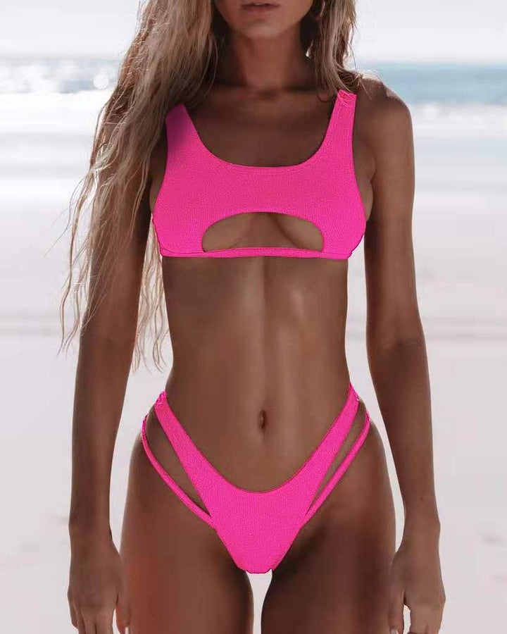 Women's Bikini Set with Innovative Cut-Out Design Mune Fashion