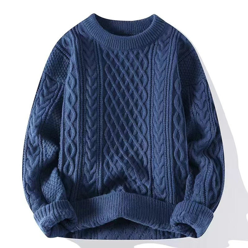 Women's chunky knit sweater with cable pattern Mune Fashion 1787964300