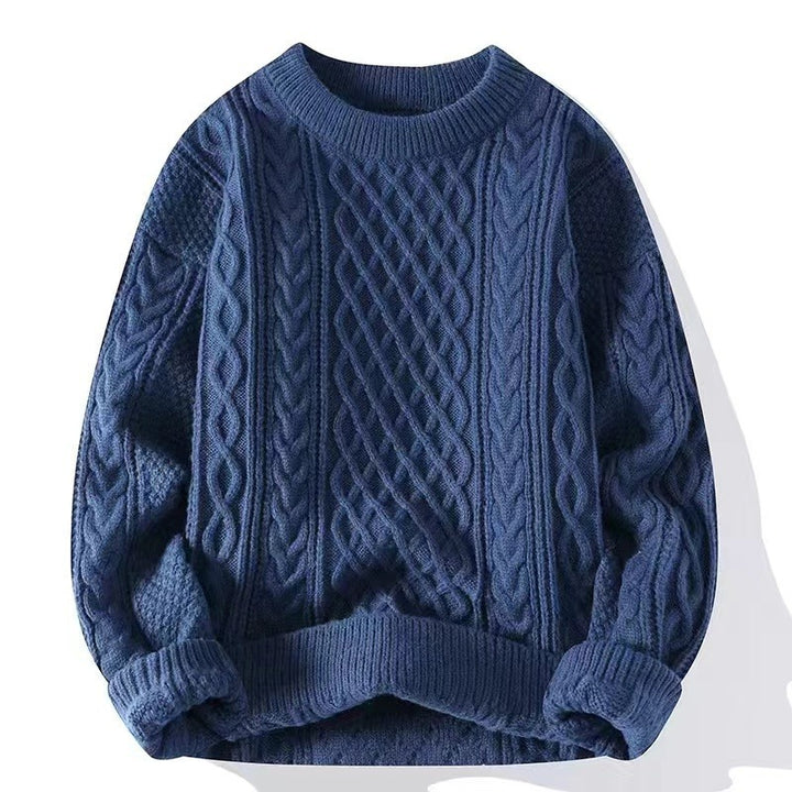 Women's chunky knit sweater with cable pattern Mune Fashion 1787964300