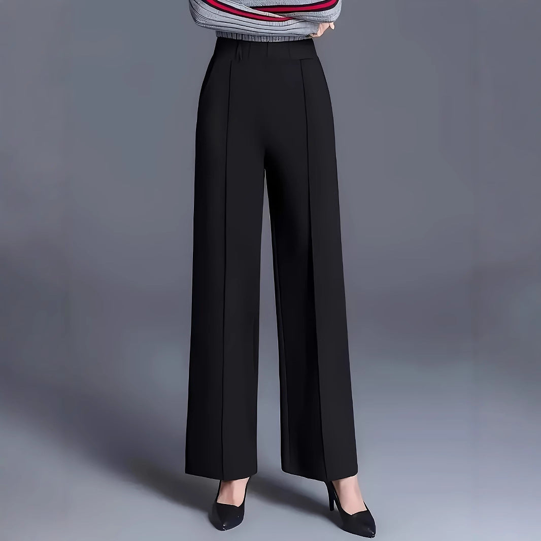 Ladies Elegant High-Waisted Dress Pants Mune Fashion