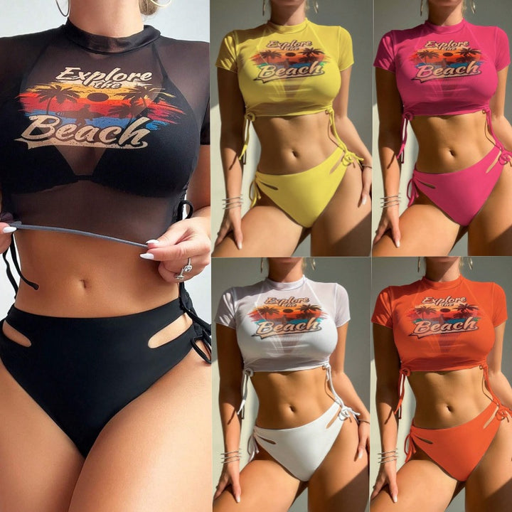 Women's bikini set with stylish crop top Mune Fashion