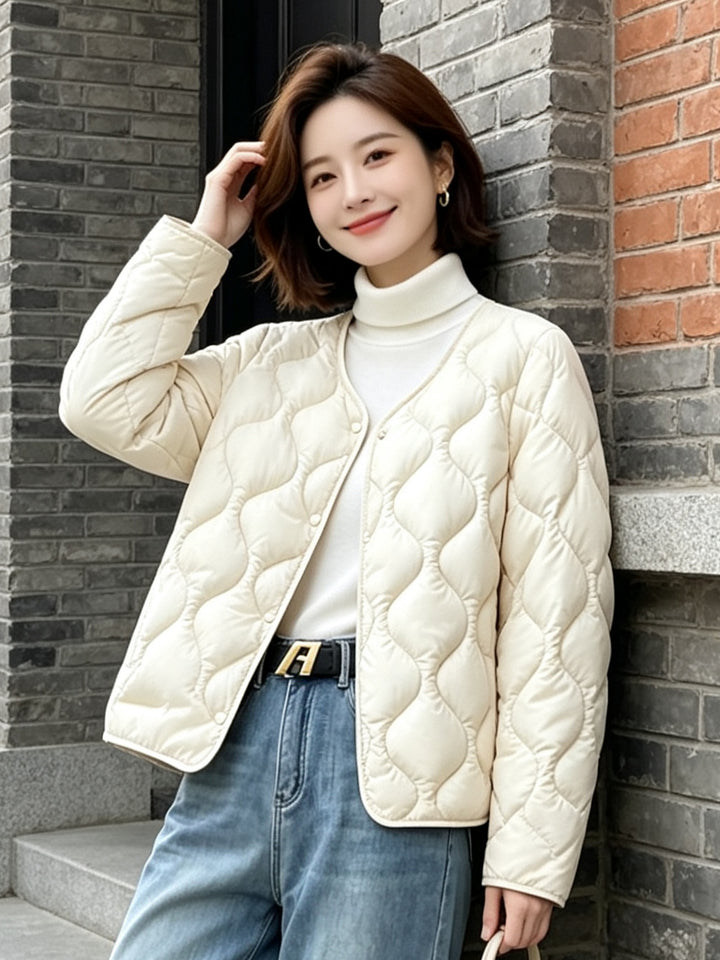 Women Trendy Padded Jacket Mune Fashion