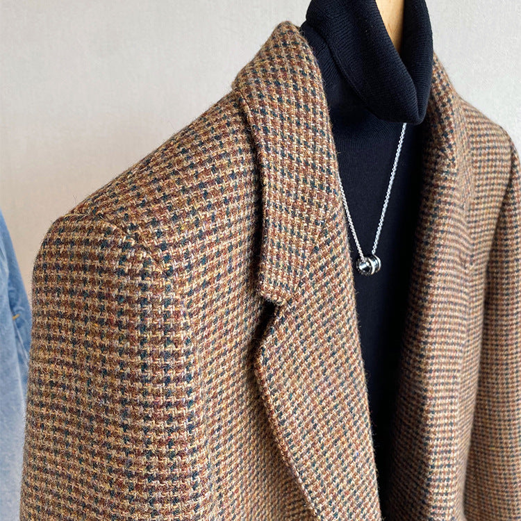 Women Classic Tweed Blazer Mune Fashion