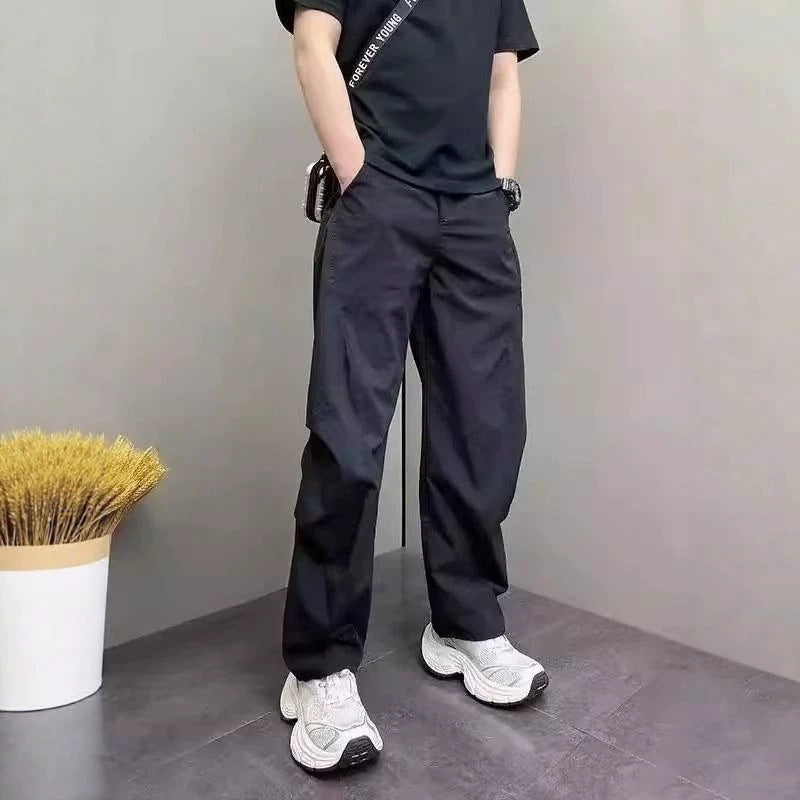 Men's Wide-Cut Cargo Pants Mune Fashion 1787981838