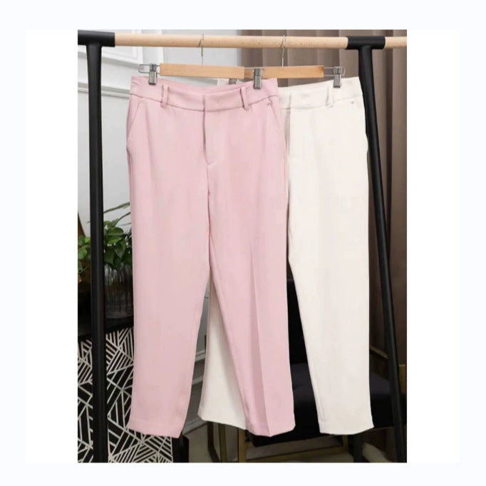 Women High-Waisted Business Pants Mune Fashion