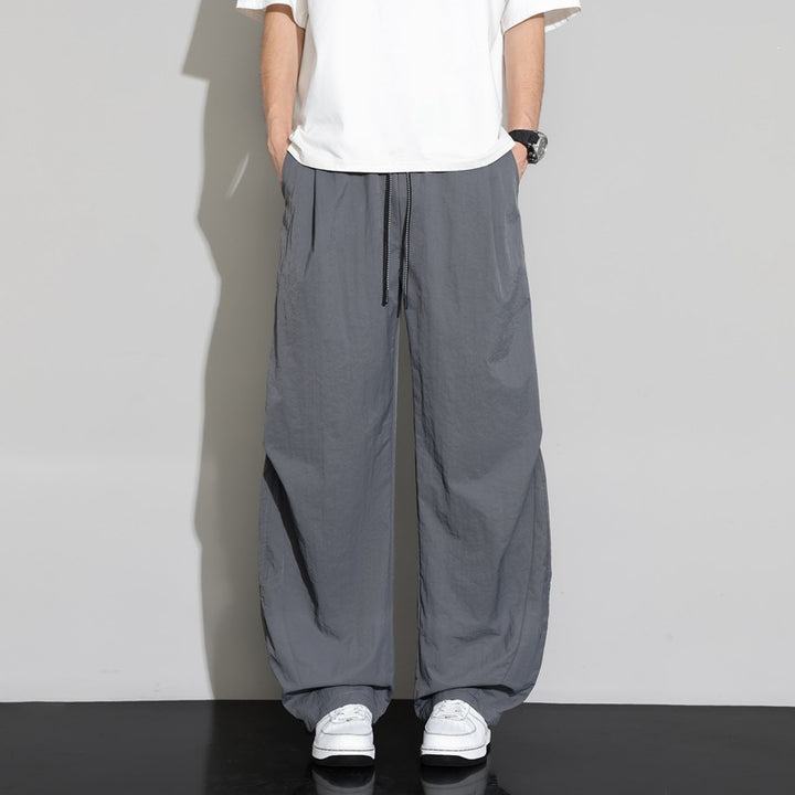 Men's loose nylon casual pants Mune Fashion